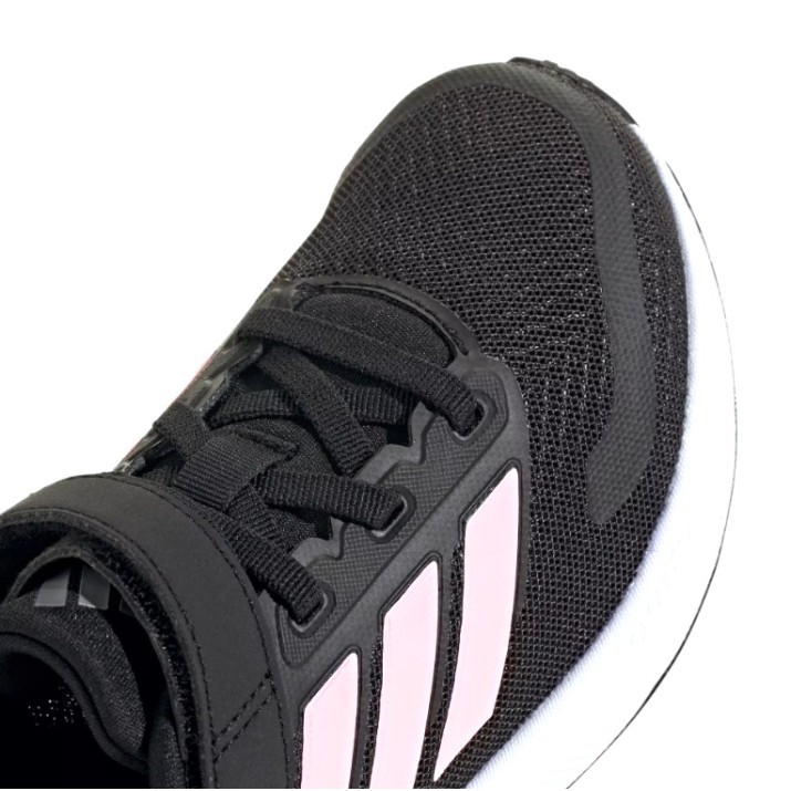 Кроссовки детские Adidas Runfalcon 5 El C Core Black/Pink Spark/Silver Metallic, s.32