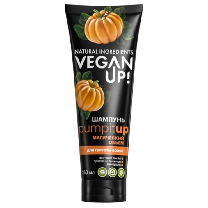 Șampon pentru păr Vegan Up Pump it Up 250ml