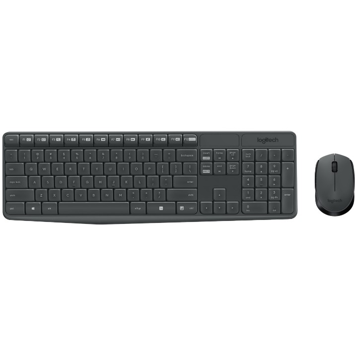 Set Logitech MK235 RU Grey