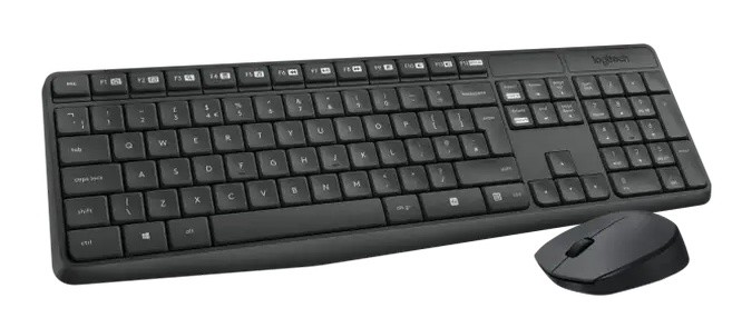 Set Logitech MK235 RU Grey