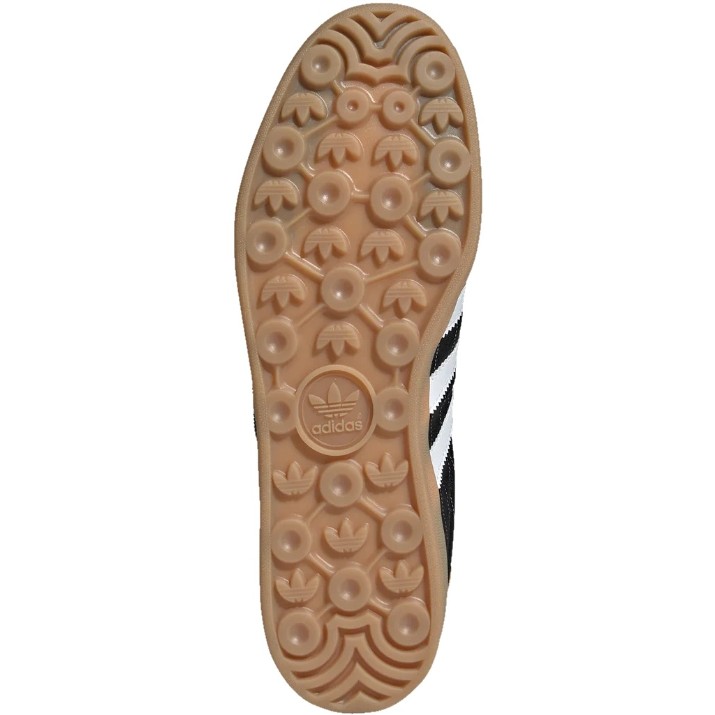 Кеды мужские Adidas Gazelle Indoor Core Black/Cloud White/Gum, s.42.5