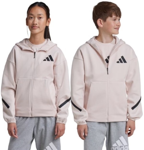 Hanorac pentru copii Adidas Z.N.E. Fz Wonder Quartz/Black, s.164