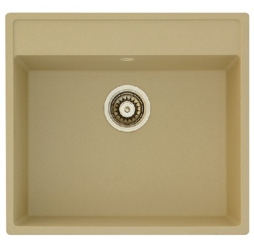 Кухонная мойка Fabiano Quadro 56x51 Cream