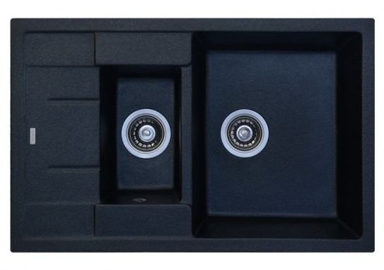 Chiuvetă de bucătărie Fabiano Classic 78x50x15 Anthracite