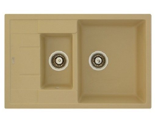 Кухонная мойка Fabiano Classic 78x50x15 Cream