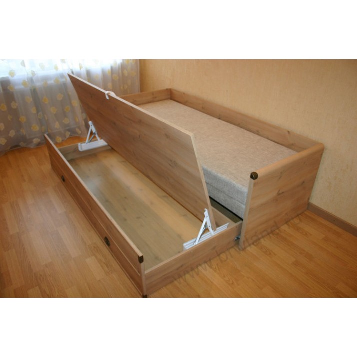 Кровать BRW Indiana (JLOZ80/160x200) Oak Sutter