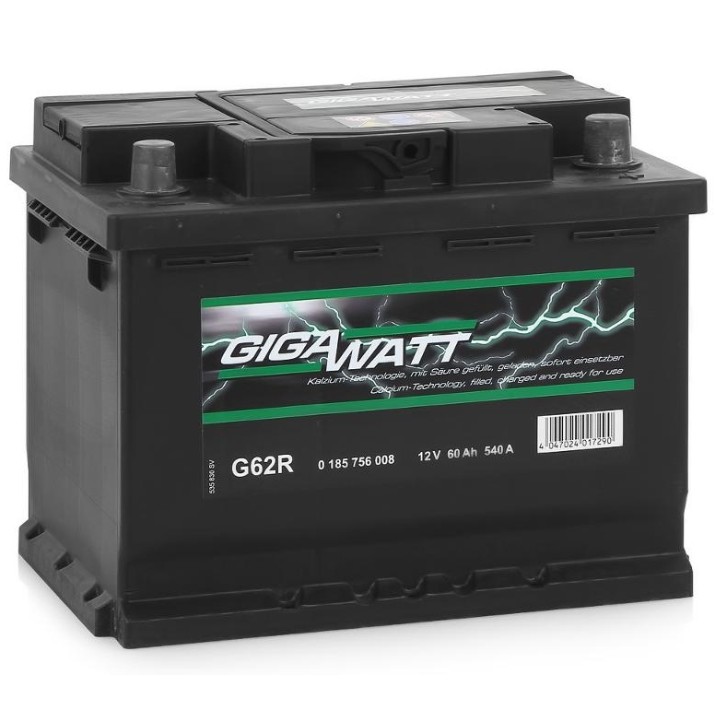 Acumulatoar auto GigaWatt 60Ah (560 409 054)