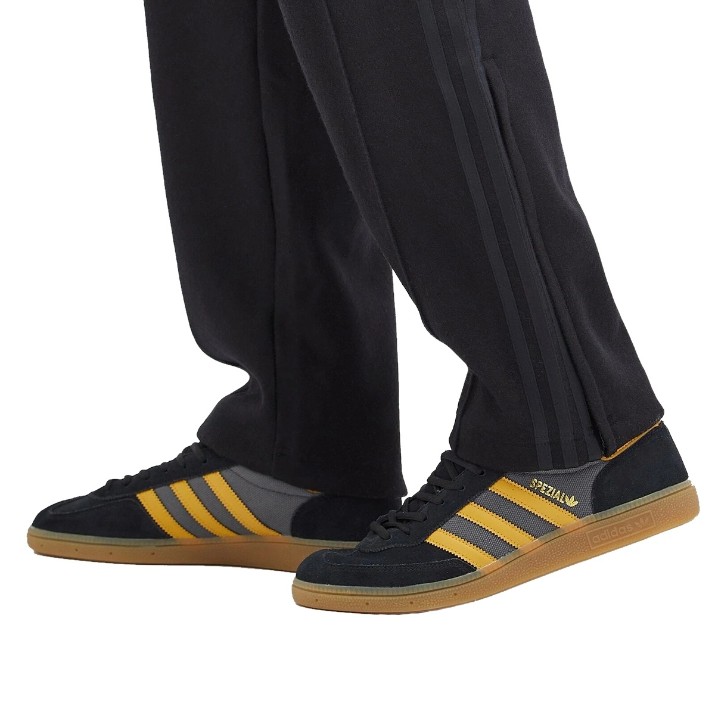 Ghete pentru bărbați Adidas Handball Spezial Core Black/Preloved Yellow/Grey Six, s.43.5