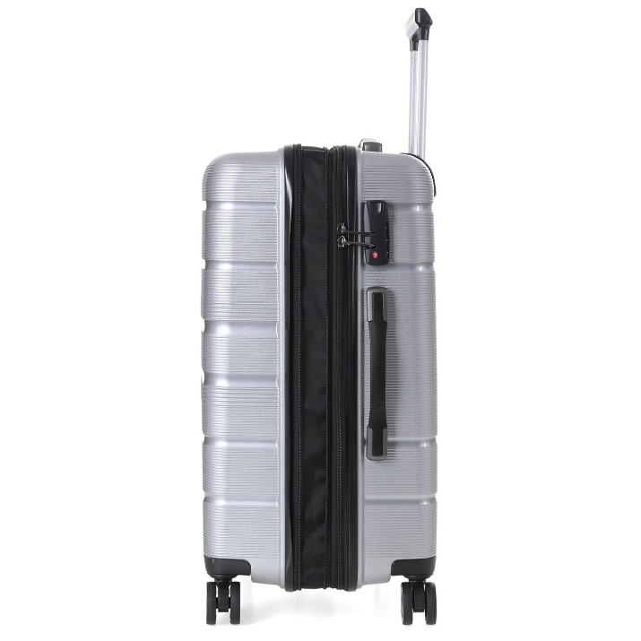 Чемодан CCS 5241 S Silver