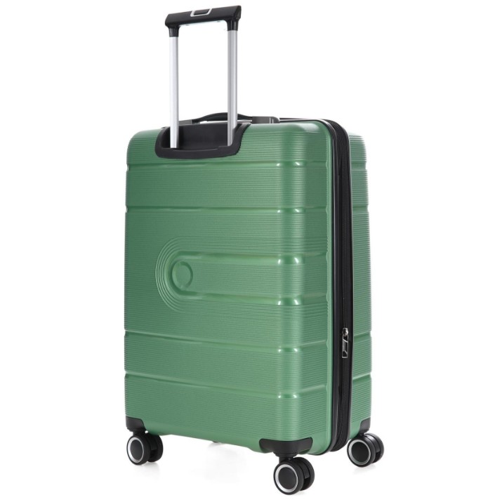 Valiză CCS 5241 M Metalic Green