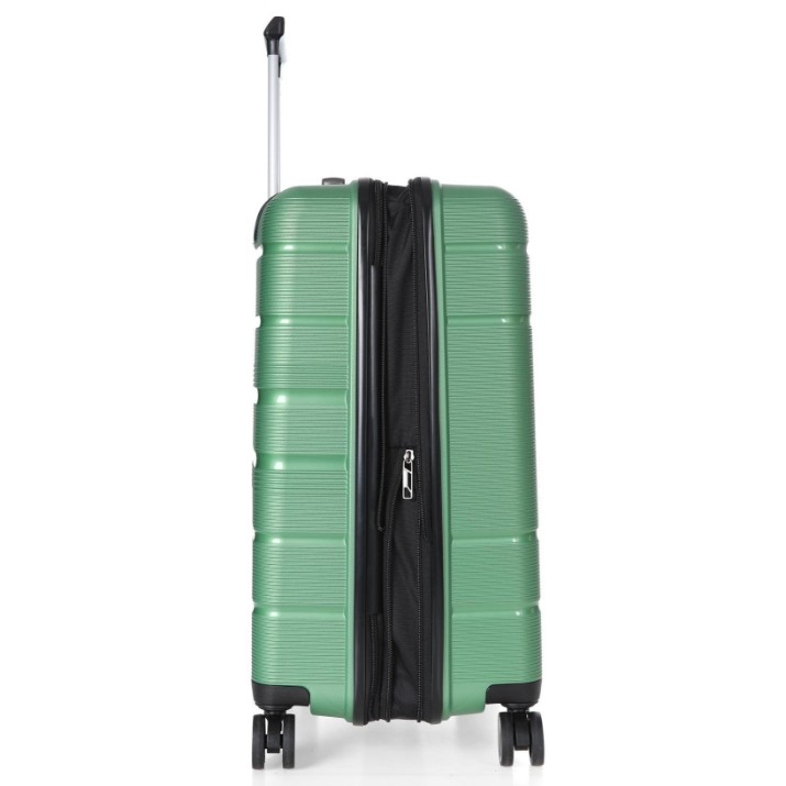 Valiză CCS 5241 M Metalic Green