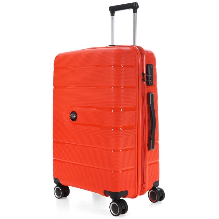 Valiză CCS 5241 M Orange