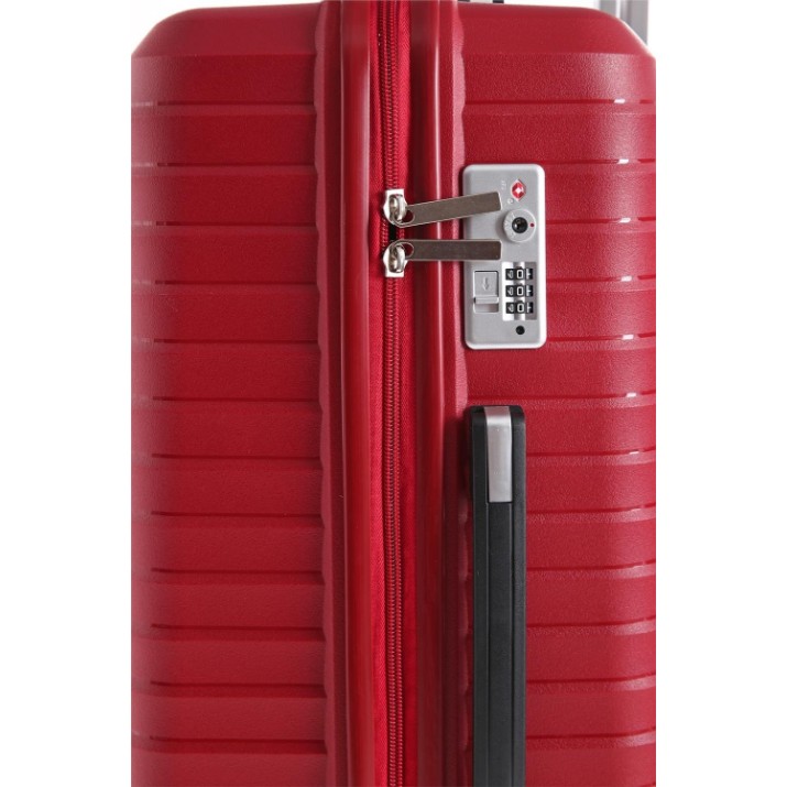 Valiză CCS 5235 M Burgundy