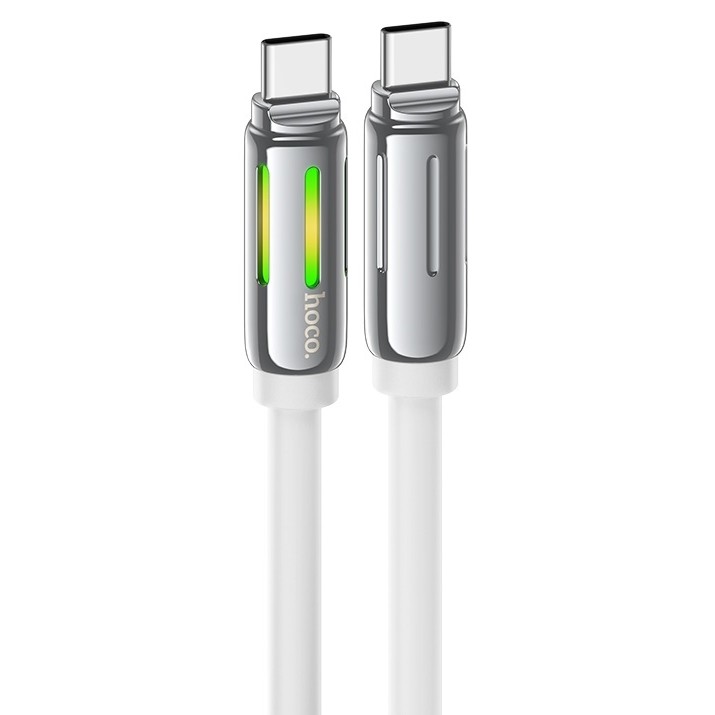 USB Кабель Hoco U136 Prize 60W Type-C to Type-C White