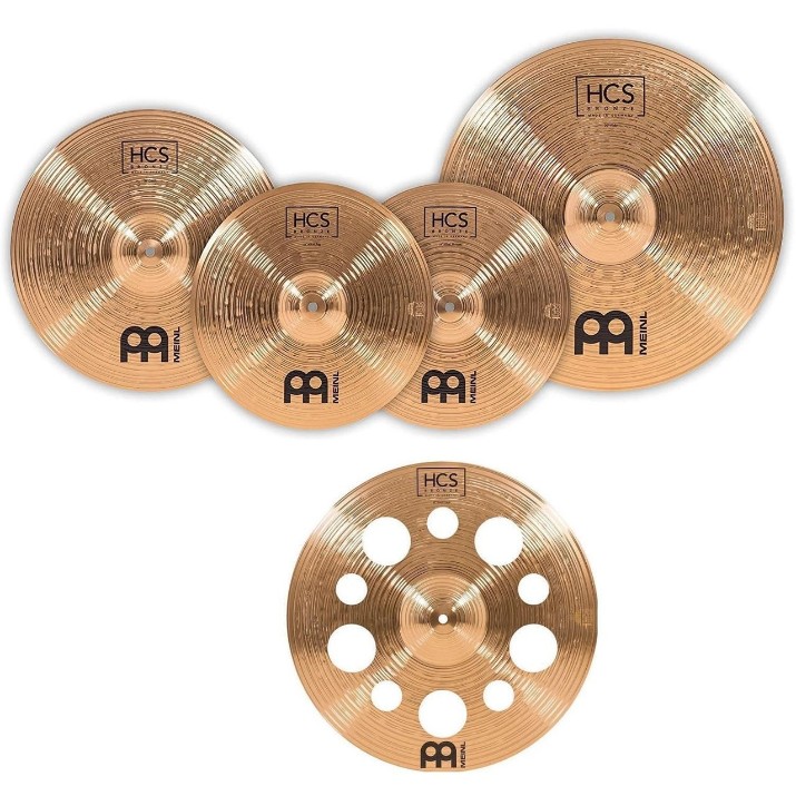 Cimbale de tambur Meinl Bronze Complete Cymbal Set HCSB 460 - 18 TRC