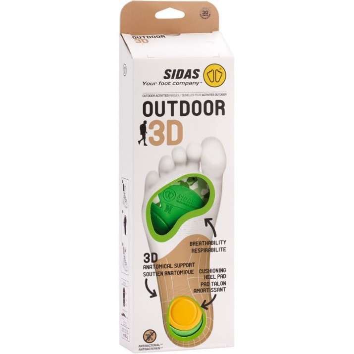 Стельки Sidas Outdoor 3D M