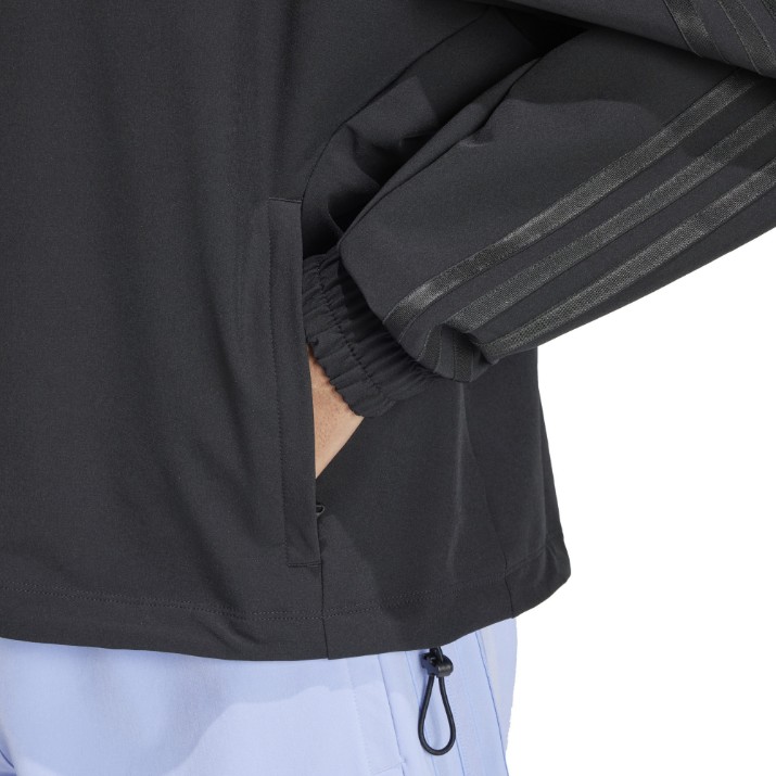 Женская ветровка Adidas Pacer W Jacket Black, s.S