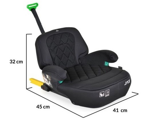 Scaun auto înălțător pentru copii Cangaroo Jax Grey