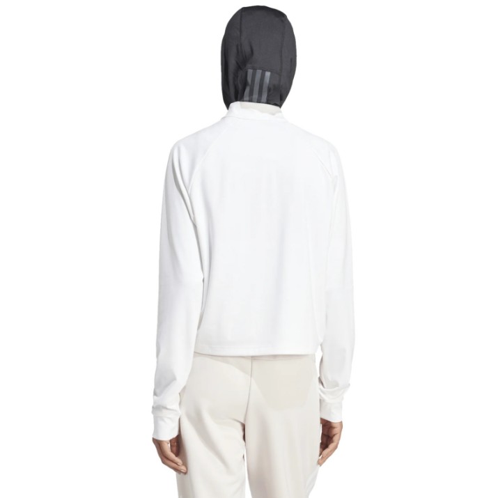 Hanorac damă Adidas Tr-Es 1/4-Zip White, s.S