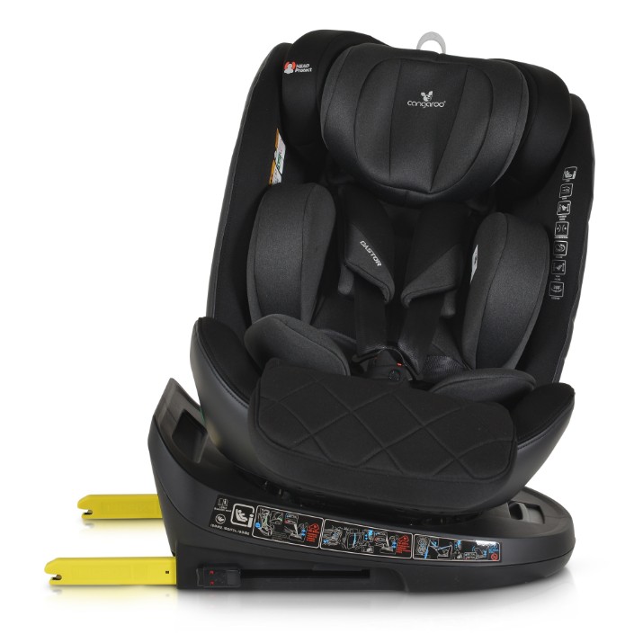 Детское автокресло Cangaroo Castor i-Size Black