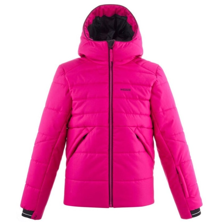 Geacă pentru copii Wedze Ski-P Jkt 150 Warm Pink, s.143-150
