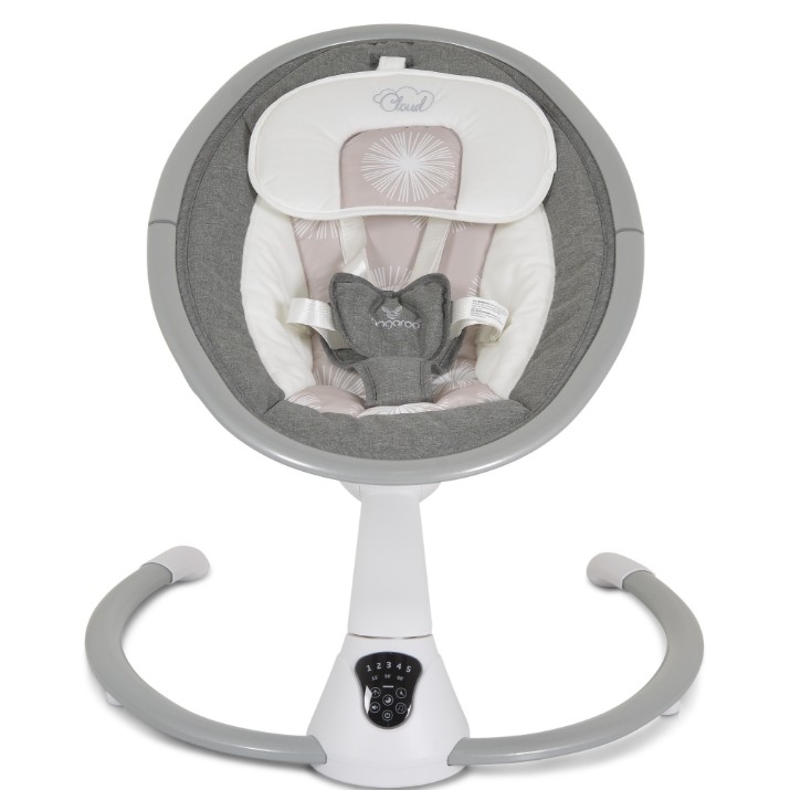 Leagăn electric Moni Cloud Touch Grey
