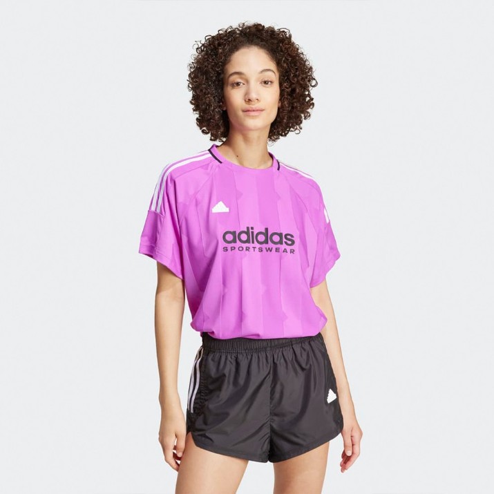 Женская футболка Adidas W Tiro Q3 Boyft Purple Burst, s.M