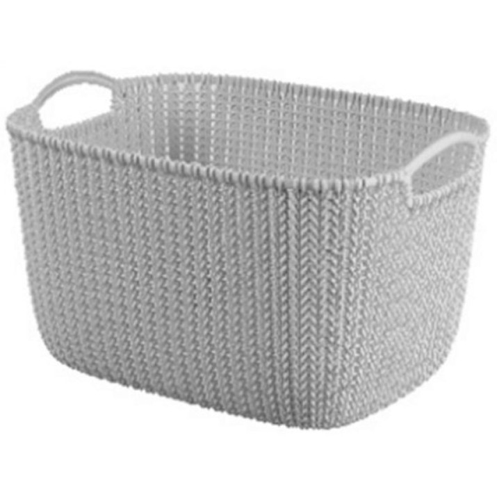 Корзина для хранения Curver Knit L 19L Grey (259500)