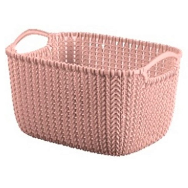 Корзина для хранения Curver Knit S 8L Pink (259497)