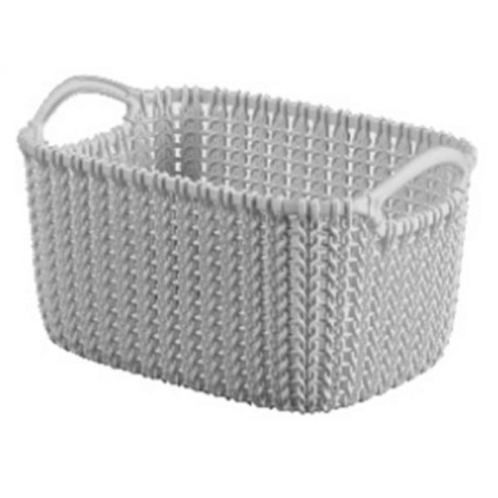 Cos pentru depozitare Curver Knit XS 3L Grey (259496)