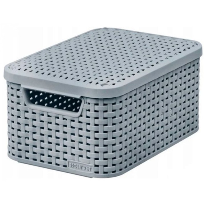 Container depozitare Curver Style M Light Grey (253004)
