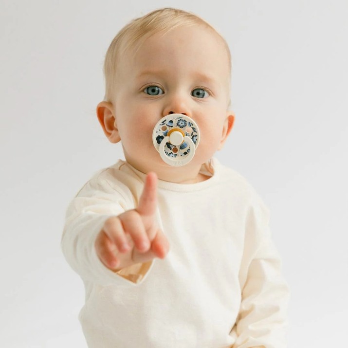 Пустышка BIBS Liberty Colour 2 Pack Bobo Ivory Mix 0-6months (11020101)
