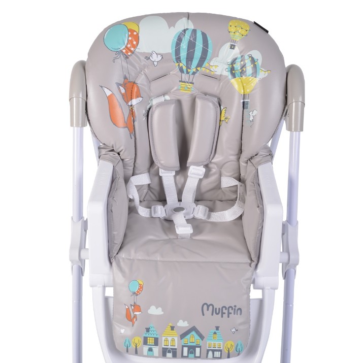 Scaun de masa Moni Muffin Grey