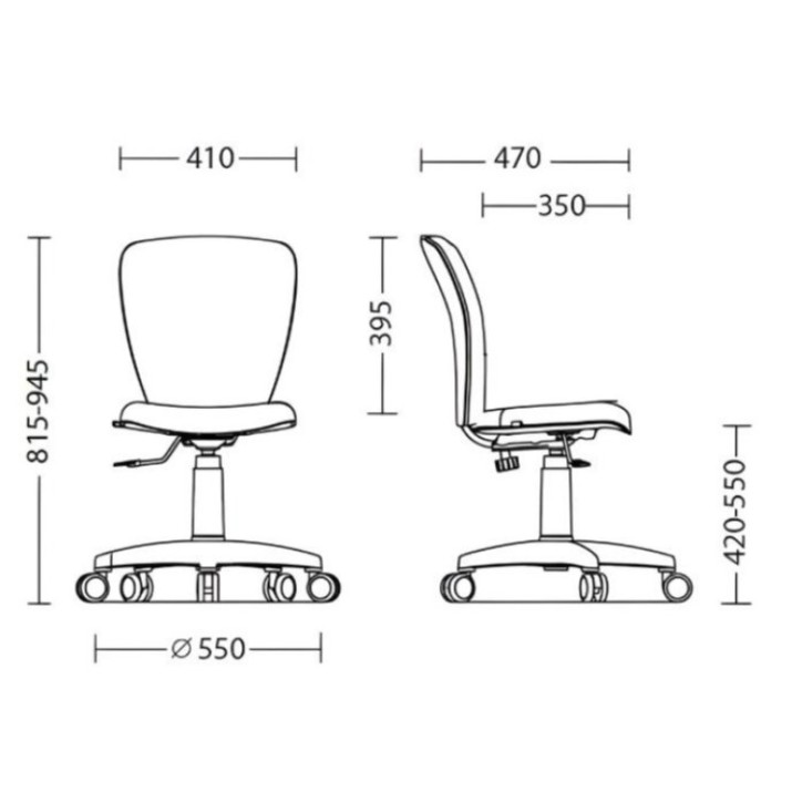 Детское кресло Новый стиль Ministyle White SPR10