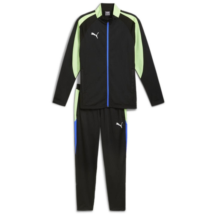 Мужской спортивный костюм Puma Individualliga Tracksuit Puma Black/Fizzy Apple, s.S