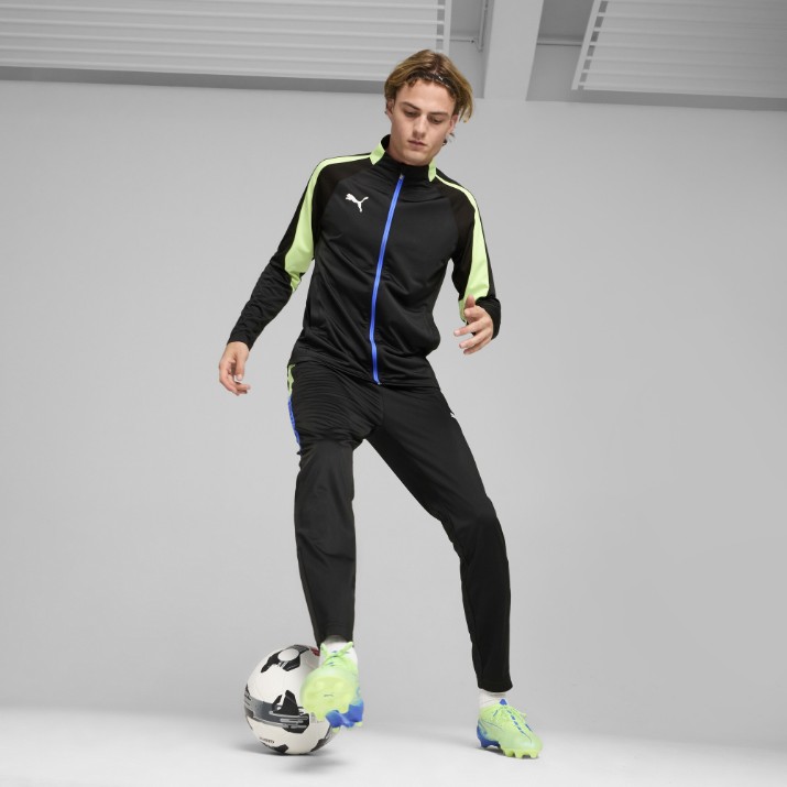 Мужской спортивный костюм Puma Individualliga Tracksuit Puma Black/Fizzy Apple, s.S