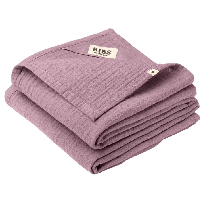 Пелёнки BIBS Muslin Cloth Heather 2pcs (9401248)