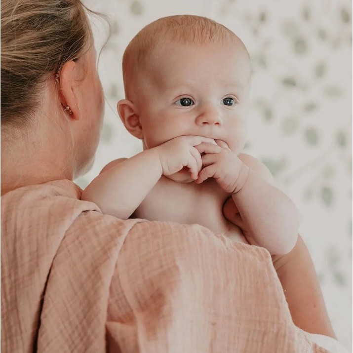 Plapumă pentru bebeluși BIBS Swaddle Blush (9402244)