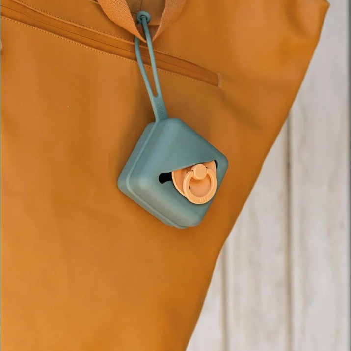 Держатель для пустышки BIBS Pacifier Case Sage (4210250)