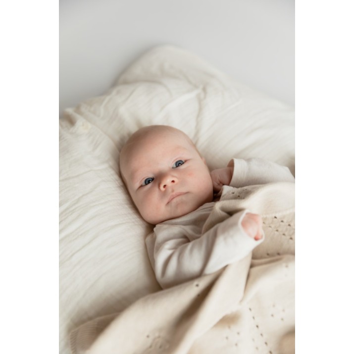 Одеяло для малышей BIBS Pointelle Vanilla (9416245)