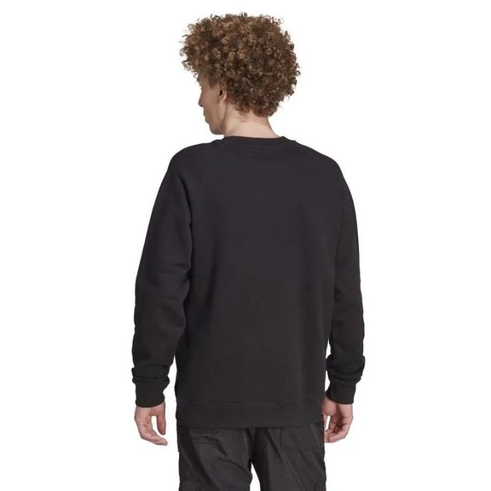 Hanorac pentru bărbați Adidas Trefoil Crew Black, s.L