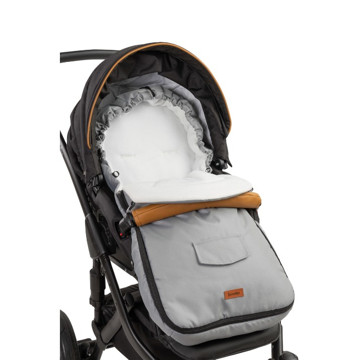 Детский зимний чехол Sensillo Polar Light Grey (24976)