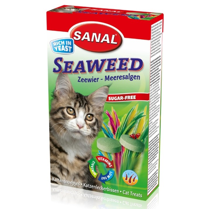 Лакомства для кошек Sanal Cat Seaweed 50g