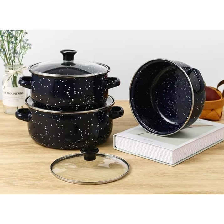 Set vase de gatit 4Life Ruibeiru Dark Blue 6pcs