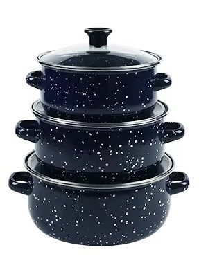 Set vase de gatit 4Life Ruibeiru Dark Blue 6pcs