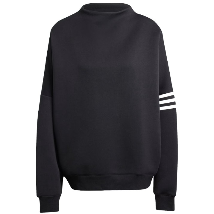 Женская толстовка Adidas Neucl Ovs Sweat Black, s.S