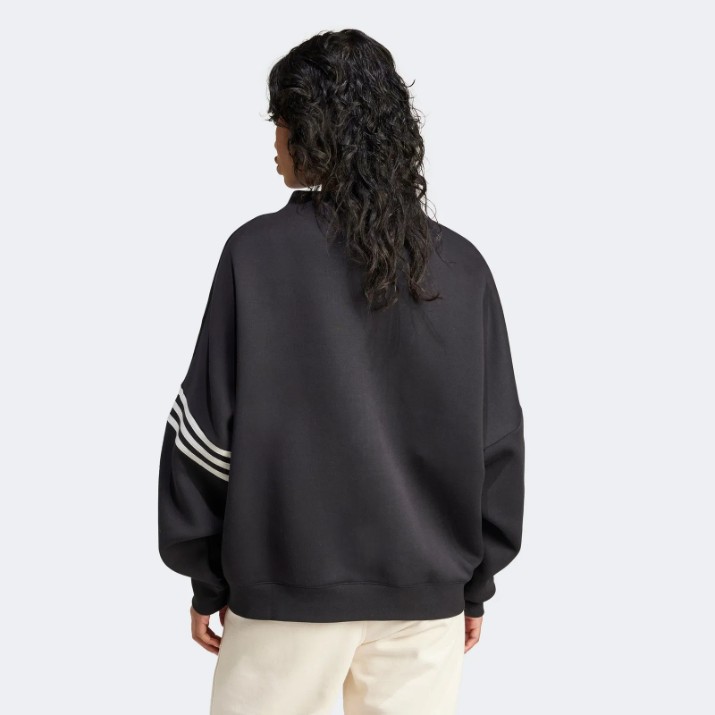 Женская толстовка Adidas Neucl Ovs Sweat Black, s.S