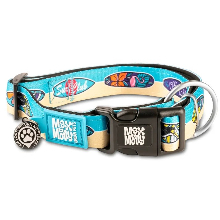 Ошейник Max & Molly Smart ID Aloha 199082 S