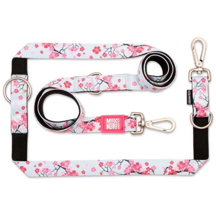 Поводок Max & Molly Multi-Function Cherry Bloom 197011 M