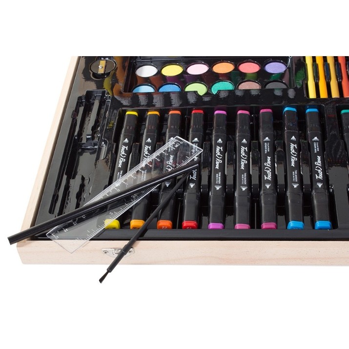 Детский набор для рисования 4Play Wooden Set 188pcs